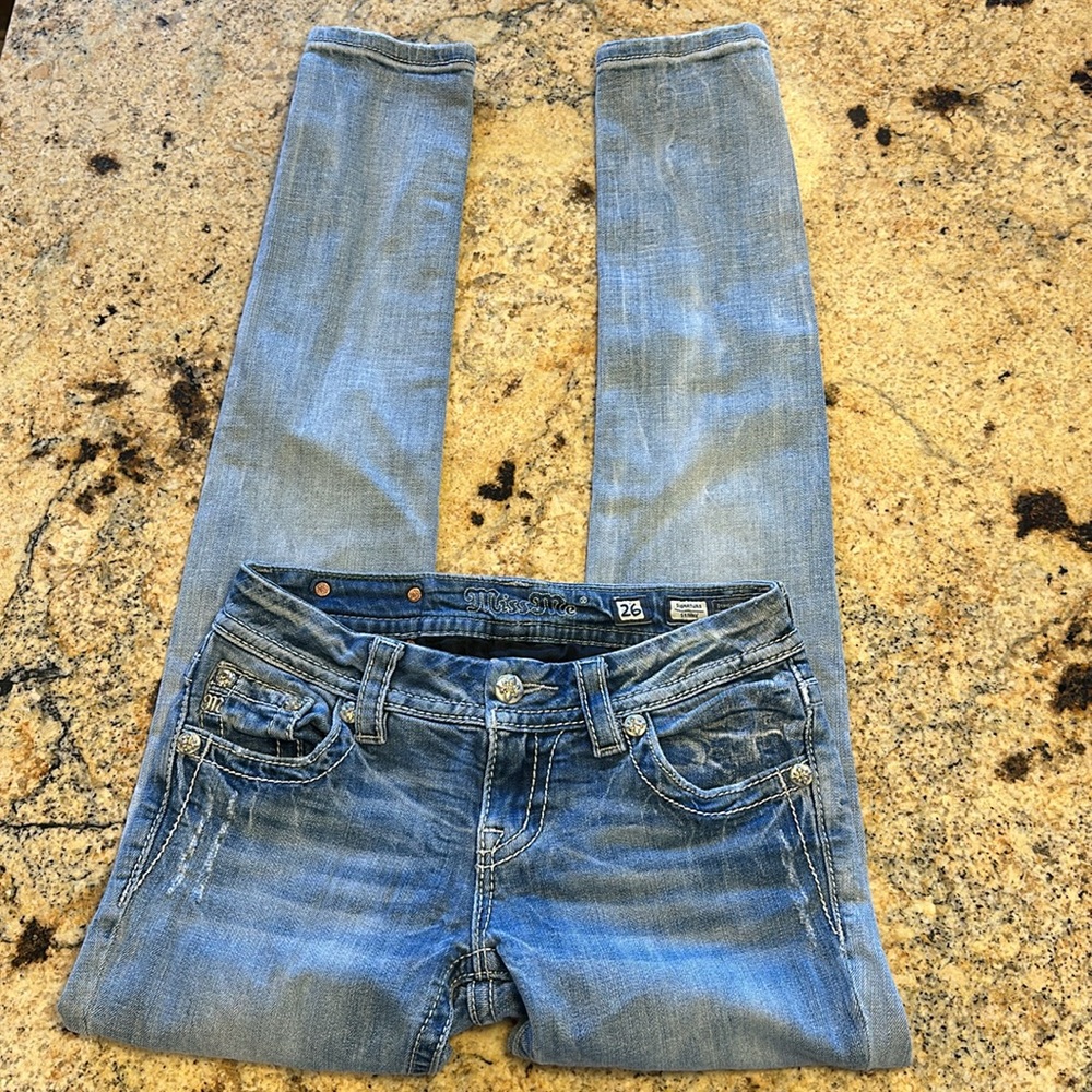 Miss Me Signature Skinny Embellished Jeans - Picture 3 of 7